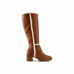 Dune London 'Tawn' Leather Knee High Boots For Female