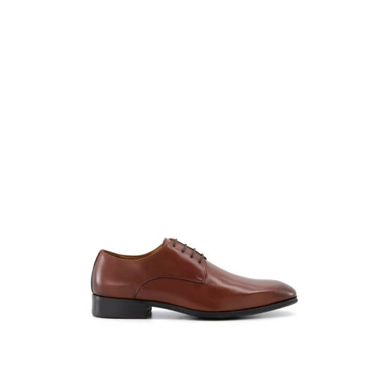 Dune London 'Satchel' Leather Derbies For Male - Image 7