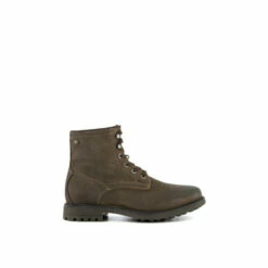 Dune London &apos;Credit&apos; Leather Walking Boots For Male