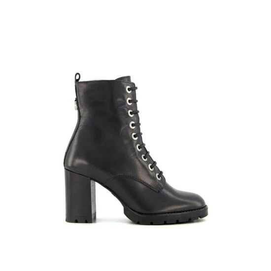 Dune London 'Passo' Leather Biker Boots For Female