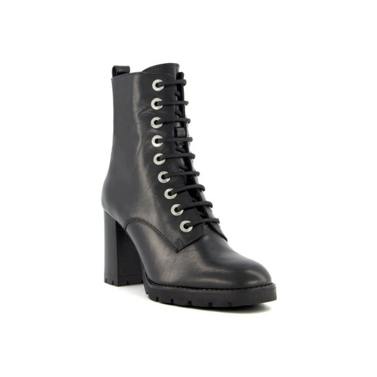 Dune London 'Passo' Leather Biker Boots For Female - Image 2
