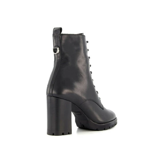 Dune London 'Passo' Leather Biker Boots For Female - Image 3