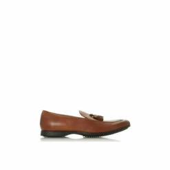 Dune London &apos;Perth Di&apos; Leather Loafers For Male