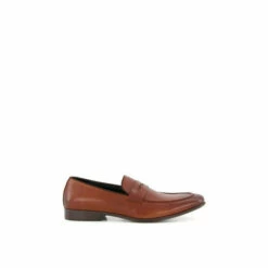 Dune London &apos;Racehorse&apos; Leather Loafers For Male