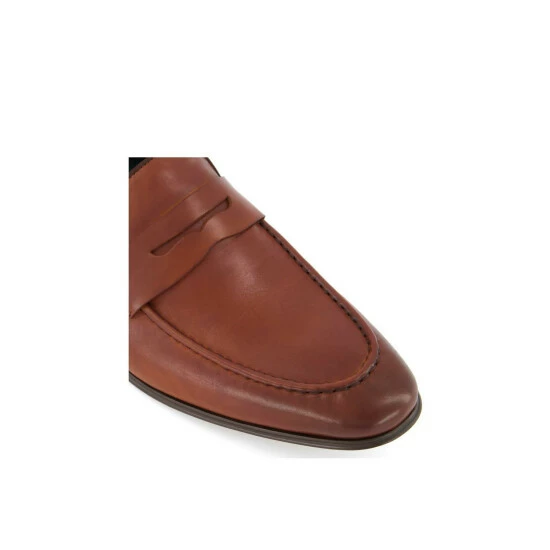 Dune London 'Racehorse' Leather Loafers For Male - Image 6