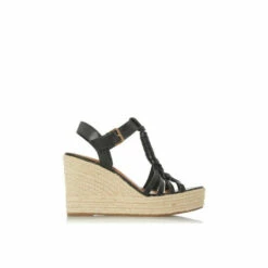 Dune London &apos;Kofu&apos; Leather Wedges For Female
