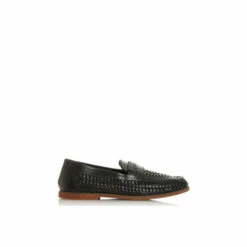 Dune London &apos;Brighton Rock&apos; Leather Slip-On Shoes For Male