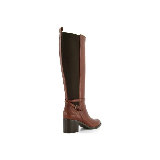 Dune London 'Taxie' Leather Knee High Boots For Female - Image 3