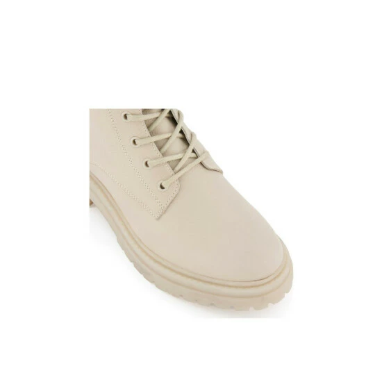 Dune London 'Paradisa' Leather Lace Up Boots For Female - Image 6