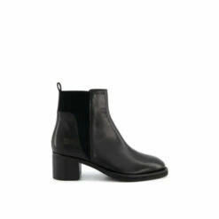 Dune London 'Pearle' Leather Ankle Boots For Female