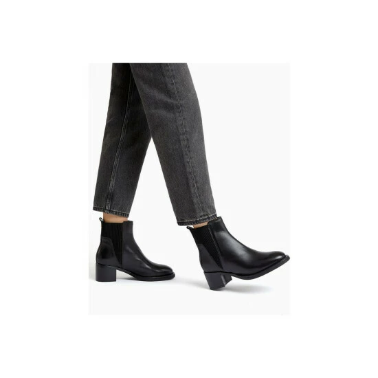 Dune London 'Pearle' Leather Ankle Boots For Female - Image 5
