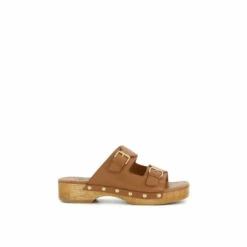 Dune London &apos;Juniper&apos; Leather Sandals For Female