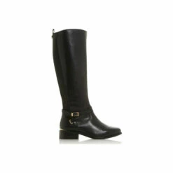 Dune London &apos;True&apos; Leather Knee High Boots For Female