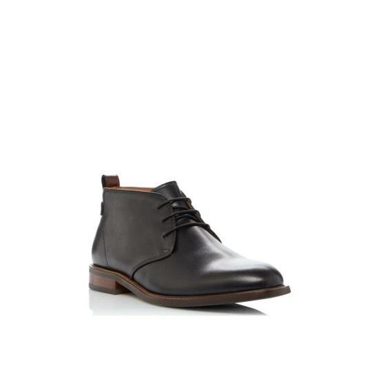 Dune London 'Marching' Leather Chukka Boots For Male - Image 2