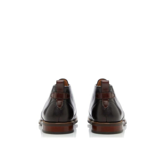 Dune London 'Marching' Leather Chukka Boots For Male - Image 3