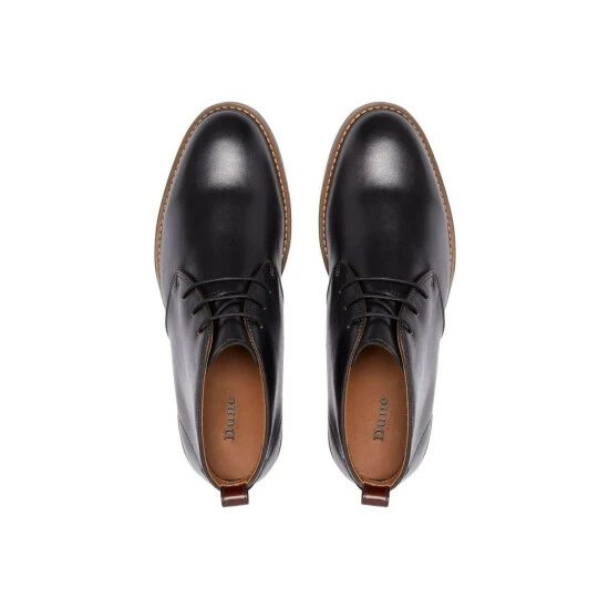 Dune London 'Marching' Leather Chukka Boots For Male - Image 4