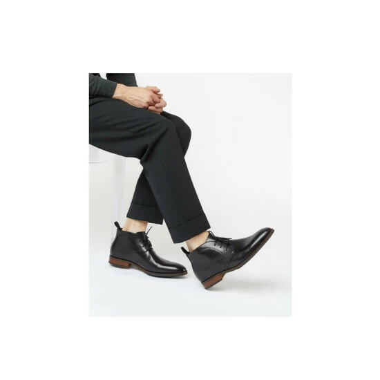 Dune London 'Marching' Leather Chukka Boots For Male - Image 5