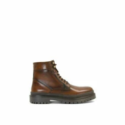 Dune London &apos;Coordinator&apos; Leather Smart Boots For Male