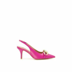 Dune London &apos;Canary&apos; Leather Strappy Heels For Female