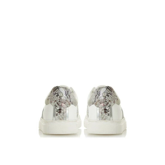 Dune London 'Elis Jl' Leather Trainers For Female - Image 3