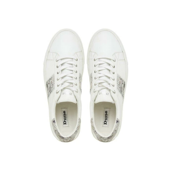 Dune London 'Elis Jl' Leather Trainers For Female - Image 4