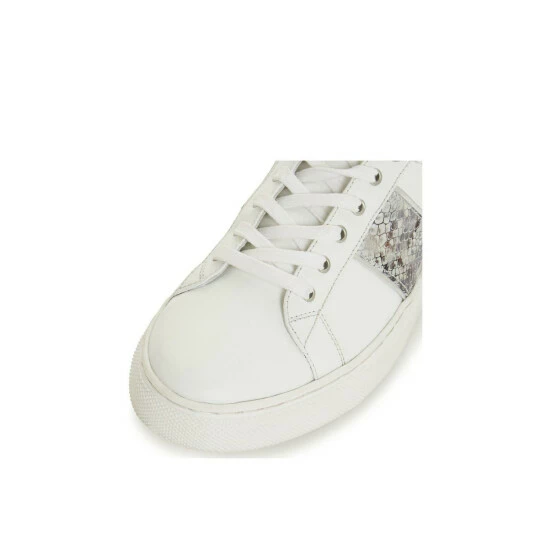 Dune London 'Elis Jl' Leather Trainers For Female - Image 5