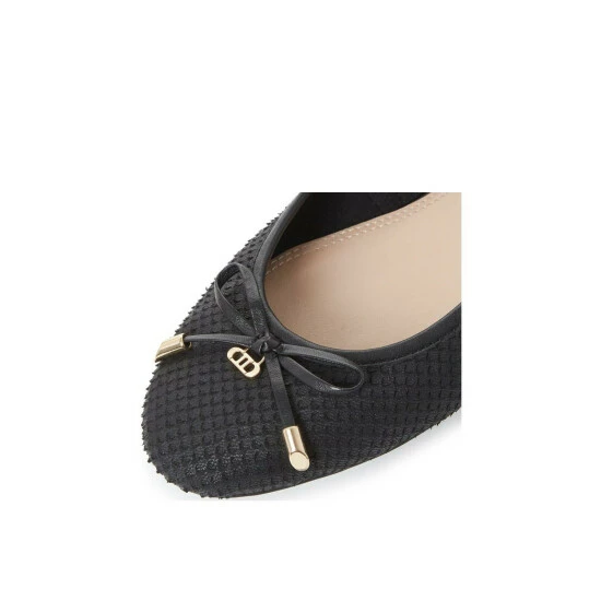 Dune London 'Harpar 2' Leather Ballet Pumps For Female - Image 6