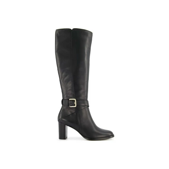 Dune London 'Thia' Leather Knee High Boots For Female - Image 7