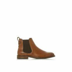 Dune London 'Character' Leather Chelsea Boots For Male