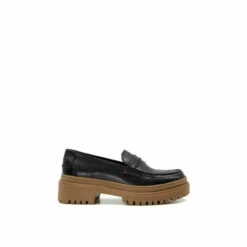 Dune London 'Ghosts' Leather Loafers For Female