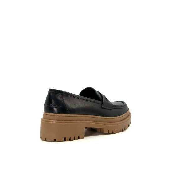 Dune London 'Ghosts' Leather Loafers For Female - Image 3