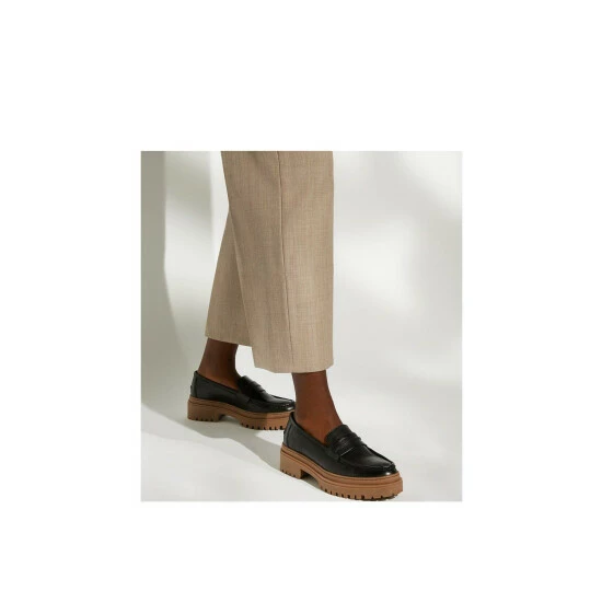 Dune London 'Ghosts' Leather Loafers For Female - Image 5