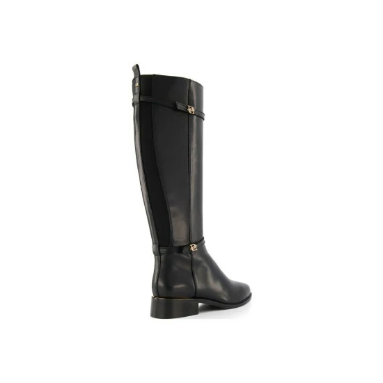 Dune London 'Tap' Leather Knee High Boots For Female - Image 3