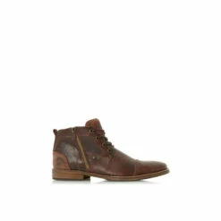 Dune London 'Captains' Leather Casual Boots For Male
