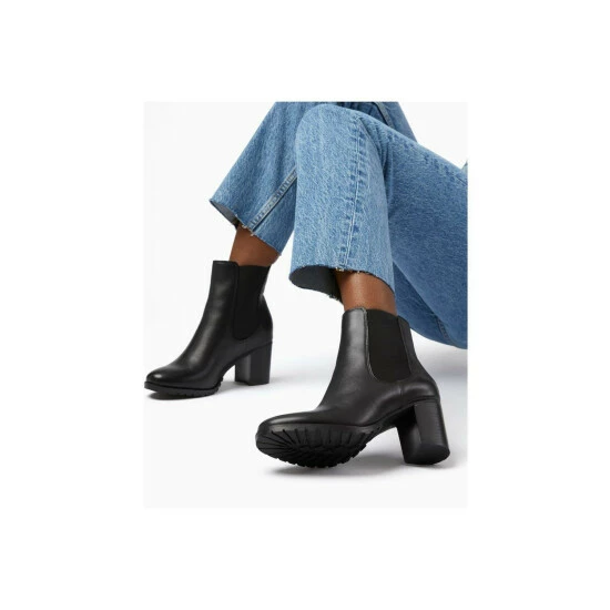 Dune London 'Partnia' Leather Chelsea Boots For Female - Image 5