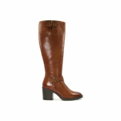 Dune London &apos;Trelise&apos; Leather Knee High Boots For Female