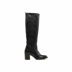 Dune London &apos;Troop&apos; Leather Knee High Boots For Female