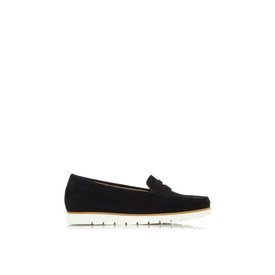 Dune London 'Glee Jl' Suede Loafers For Female