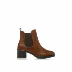 Dune London 'Parker' Leather Chelsea Boots For Female