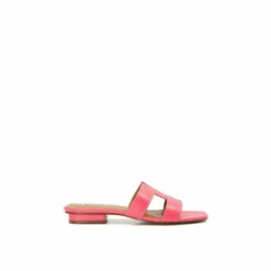 Dune London &apos;Loupe&apos; Leather Sandals For Female