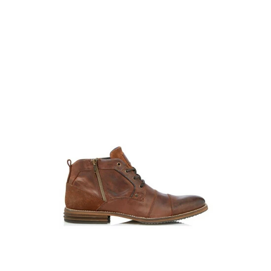 Dune London 'Capitals' Leather Smart Boots For Male