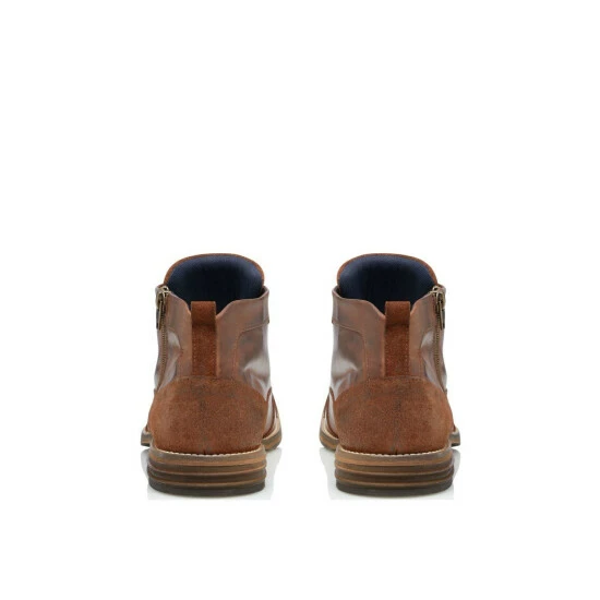 Dune London 'Capitals' Leather Smart Boots For Male - Image 3