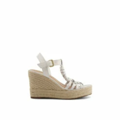 Dune London &apos;Kofu&apos; Leather Wedges For Female