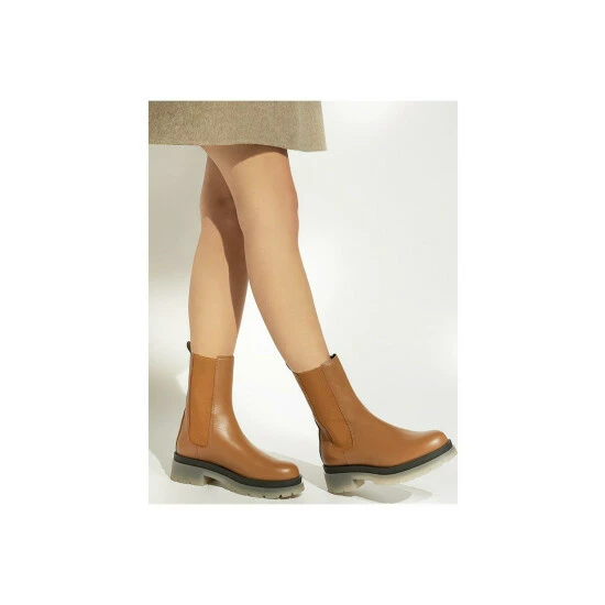 Dune London 'Palmz' Leather Chelsea Boots For Female - Image 5