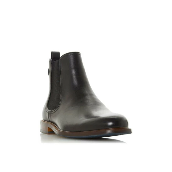 Dune London 'Character' Leather Chelsea Boots For Male - Image 2