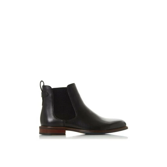 Dune London 'Character' Leather Chelsea Boots For Male - Image 7