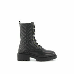 Dune London &apos;Paynter&apos; Leather Biker Boots For Female