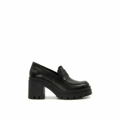 Dune London &apos;Grounded&apos; Leather Loafers For Female
