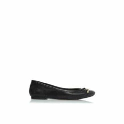 Dune London &apos;Harpar 2&apos; Leather Ballet Pumps For Female
