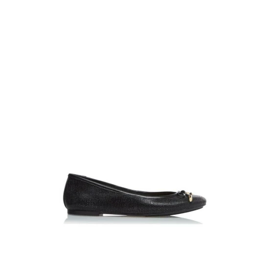 Dune London 'Harpar 2' Leather Ballet Pumps For Female - Image 7